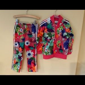 Kids adidas tracksuit